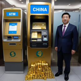 Addio gioielli, benvenuti lingotti: in Cina gli ATM che trasformano l'oro in contante in 30 minuti