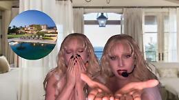 Una stanza da bowling, ed il cinema privato, ecco la casa della star del momento Lady Gaga