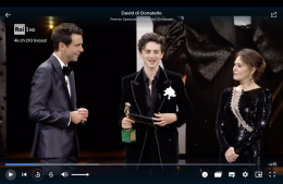 Timothée Chalamet: ospite della 70ª edizione dei David di Donatello