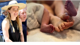 "La mia famiglia è completa". Amber Heard annuncia la nascita di due gemelli, Agnes e Ocean 