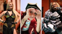 A Basilea, tra frange country, diva style e caos sartoriale, i 37 artisti in gara sfilano tra glamour, provocazione e identità nazionali