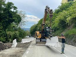 Colle del Lys pronto per il Giro d'Italia: frana rimossa, strada riaperta in tempo record