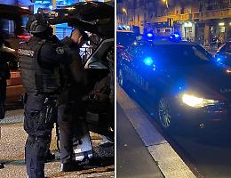 Barriera di Milano, maxi blitz con elicottero, cinofili e gruppi speciali