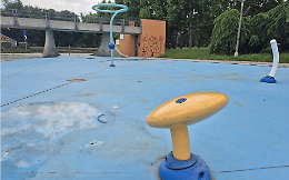 Nei parchi di Torino i giochi d'acqua sono... senz'acqua (per colpa del meteo)