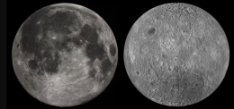 La Luna ha due volti: il lato visibile è più caldo di addirittura 170°C