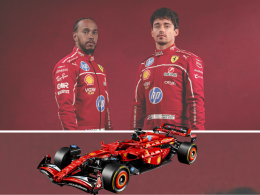 Lego accende i motori: tutte le forme della Formula 1 in mattoncini