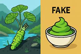 Quello che mangi non è vero Wasabi ecco perchè