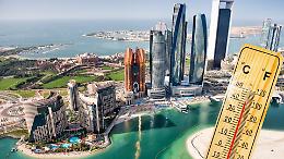 Caldo estremo negli Emirati: 50,4°C e nuovo record storico a maggio
