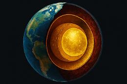 L’oro che non ti aspetti: il vero tesoro della Terra si nasconde nel suo nucleo e sta risalendo