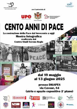 Alessandria, ultimi giorni per visitare la mostra “Cento anni di pace”