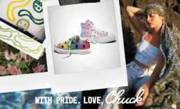  Le Converse Chuck Taylor si tingono d’arcobaleno