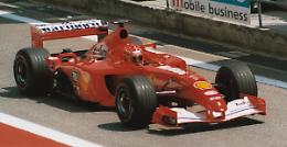 Venduta per 16 milioni di euro la leggendaria Ferrari F2001 di Michael Schumacher