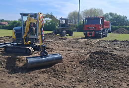 Giaveno, via ai cantieri per i nuovi campi sportivi