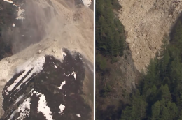 Disastro in Svizzera: il ghiacciaio Birch crolla e travolge il villaggio di Blatten