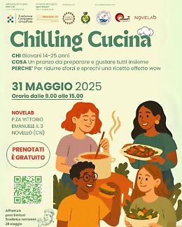 "Chilling Cucina": l'Evento che Unisce Giovani e Sostenibilità a Novello