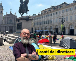 Torino, pugno duro sui dehor ma in piazza c'è una tendopoli