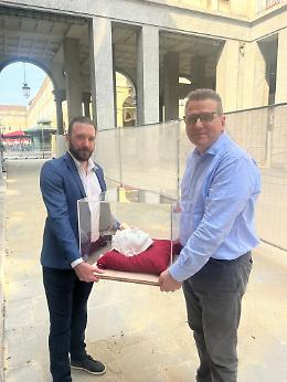 Arriva a Torino la maschera funeraria del Beato Carlo I d'Asburgo (FOTO)