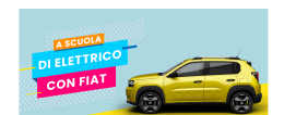 Fiat promuove la mobilità elettrica con l'iniziativa educativa "A scuola di elettrico"