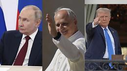 Ucraina, Trump: “Ho parlato con Putin, ma la pace non è imminente”, lo Zar sente al telefono il Papa