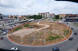Piazza Baldissera, avanza il cantiere per la nuova viabilità: addio alla rotonda entro aprile 2026
