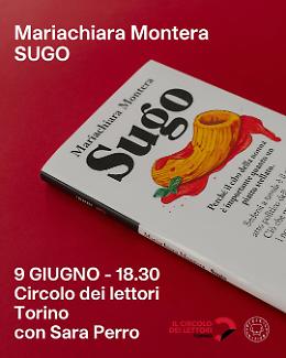 “Sugo”: un viaggio tra memoria e cucina al Circolo dei Lettori di Torino