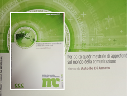 La Fondazione Quarto Potere porta la rivista "Diritto ed economia dei mezzi in comunicazione" in 25 biblioteche