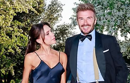 Beckham e la moglie Victoria
sono loro la vera Royal Family 