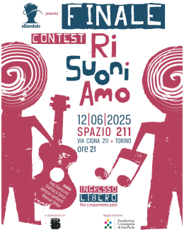 Serata finale di "Risuoniamo": giovani musicisti in concerto per la salute mentale
