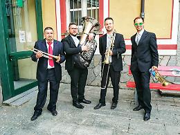 Concerto del Taurus Brass Ensamble al Cimitero Monumentale per San Giovanni