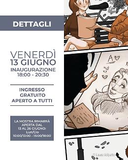 “Punti di fuga”: la mostra di fine anno alla Scuola Internazionale di Comics