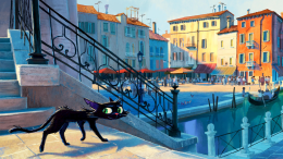 Pixar torna in Italia con 'Gatto', il nuovo cartone animato di Enrico Casarosa svelato ad Annecy