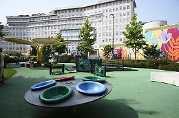 L’area giochi dei bambini intitolata a Maria Teresa Lavazza