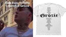 Dal meme al merch: il “Grözie” di Side Baby diventa moda, il rapper ha difatti lanciato il merch sul trend