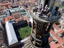 Visite notturne sulla cupola di San Gaudenzio: tramonti indimenticabili a 100 metri d’altezza