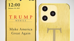 Trump lancia uno smartphone dorato con la bandiera USA: arriva “Trump Mobile”