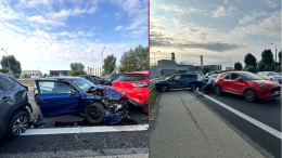 Traffico in tilt sulla tangenziale di Torino: due incidenti paralizzano la città