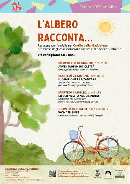 Alba pedala con Coppi: teatro itinerante in bicicletta per grandi e piccoli