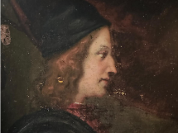 La Vergine Isabella D'Este incinta ad opera dello spirito presocratico