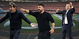Sempre gli stessi: tra Allegri, Conte e Gattuso, il calcio italiano sceglie il passato e dimentica il coraggio
