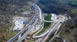 Valsusa, quasi pronto il nuovo svincolo autostradale per il cantiere Tav di Chiomonte