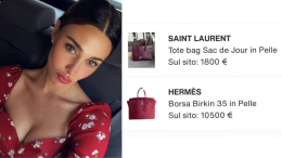 Belén svuota l’armadio (di lusso)