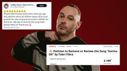 “Puoi ammazzarti come il cantante dei One Direction”: la frase di Fibra che scatena la bufera (anche all'estero)