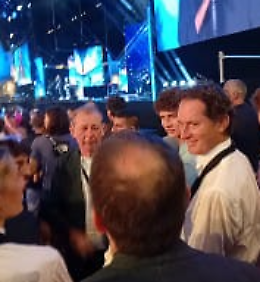 Torino, anche John Elkann in piazza per i fuochi di San Giovanni