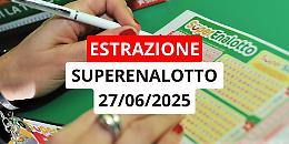 Estrazione Superenalotto: ecco i numeri vincenti di venerdì 27 giugno