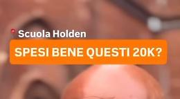 Scuola Holden al centro delle polemiche: rimosso un video promozionale dopo critiche sui costi e sul tono comunicativo