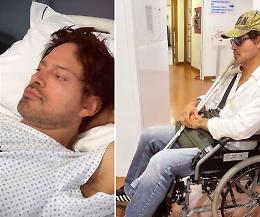 Gabriel Garko, incidente sul set: “Tornerò più forte di prima”