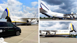 Il gigante dei cieli è tornato a Torino: l'Antonov all'aeroporto di Caselle
