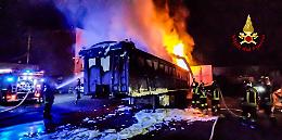 Castellamonte: fiamme all’ecocentro Teknoservice, brucia un container