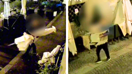 Dehors saccheggiati, ecco il ladro di ombrelloni e sedie in azione