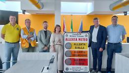 Borgaro: arriva un nuovo semaforo meteo donato dai Lions